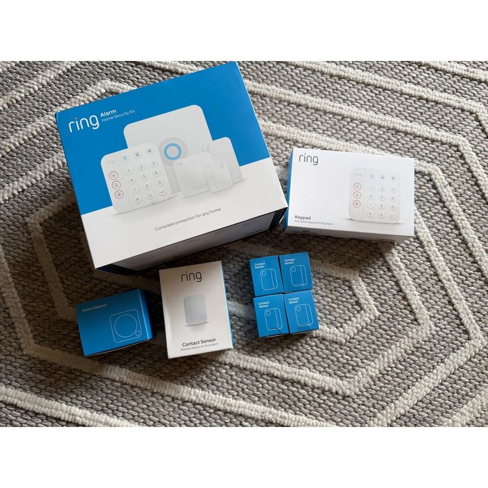 Ring Home Security Bundle – Alarm System + Accessories